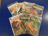 (7) TARZAN COMIC BOOKS - VARIOUS PUBLISHERS