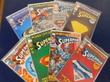(8) REIGN OF THE SUPERMEN COMIC BOOKS - DC COMICS