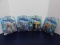 (4) PLAYMATES SEA QUEST ACTION FIGURES - NOS