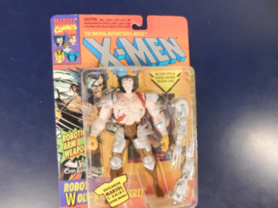 1994 X-MEN " ROBOT WOLVERINE (ALBERT) ACTION FIGURE