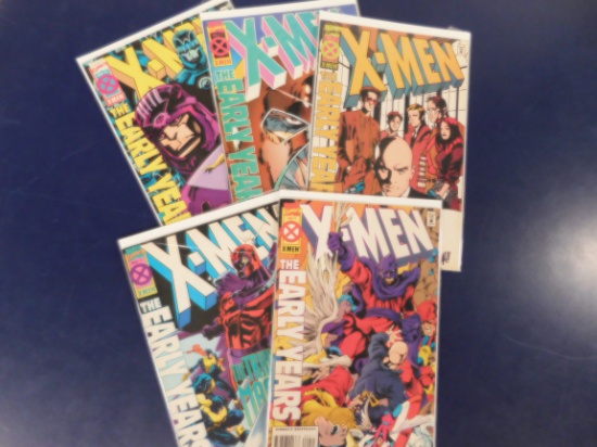 (6) X-MEN "THE EARLY YEARS" COMIC BOOKS