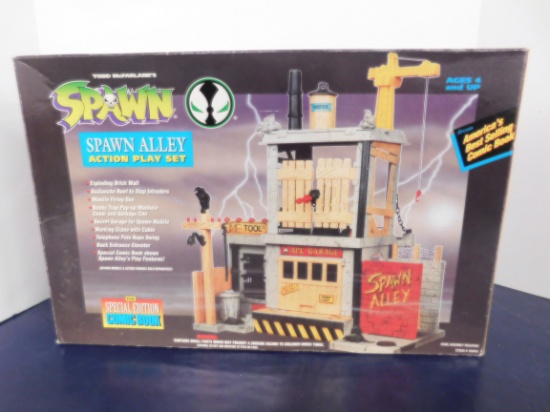 1994 TODD TOYS "SPAWN" ALLEY ACTION PLAY SET