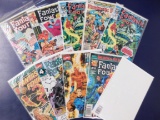 (10) FANTASTIC FOUR COMIC BOOKS - MARVEL COMICS