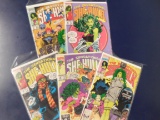 (5) SHE HULK COMIC BOOKS - MARVEL COMICS