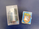 (2) COLLECTOR BOXES MISC. TRADING CARDS