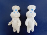 (2) PILLSBURY DOUGH BOY TOYS