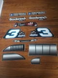 SET OF OREO #3 DALE EARNHARDT PEDAL CAR DECALS