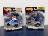 (2) HOT WHEELS  1:43 SCALE RADICAL RIDES - RICHARD & KYLE PETTY