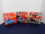 (3) RACING CHAMPIONS 1:87 SCALE RACING TEAM TRANSPORTERS