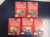 (5) RACING CHAMPIONS 1/64 SCALE DIE CAST CARS W/ COLLECTOR CARDS