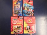 (4) RACING CHAMPIONS #5 TERRY LABONTE  DIE CAST CARS W/ TRADING CARDS