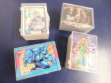 (4) COLLECTOR BOXES MISC. TRADING CARDS