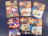 (6) ASSORTED HOT WHEELS DIE CAST NASCARS