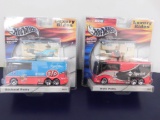 (2) HOTWHEELS RACING NASCAR LUXURY RIDES