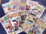 (10) SPIDERMAN COMIC BOOKS - MARVEL COMICS
