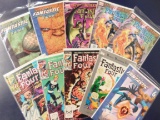 (10) FANTASTIC FOUR COMIC BOOKS - MARVEL COMICS