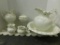 HALL CHINA PITCHER & BOWL DRY SINK SET