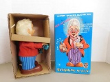 VINTAGE BLUSHING WILLY BATTERY OPERATED BARTENDER