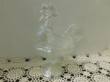 OPALESCENT CHICKEN CANDY DISH