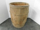 WOODEN NAIL KEG