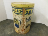 VINTAGE CHESTY POTATO CHIP CAN