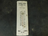 FARMERS GRAIN & SUPPLY CO. VIOLA ILLINOIS OUTSIDE THERMOMETER