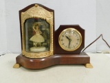 UNITED SELF STARTING BALLERINA MOTION CLOCK