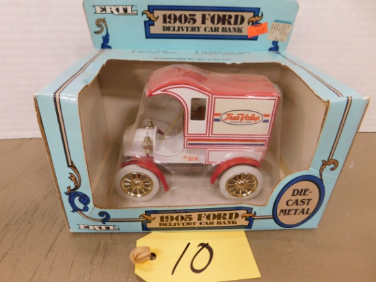 ERTL 1/25 1905 FORD DELIVERY CAR BANK