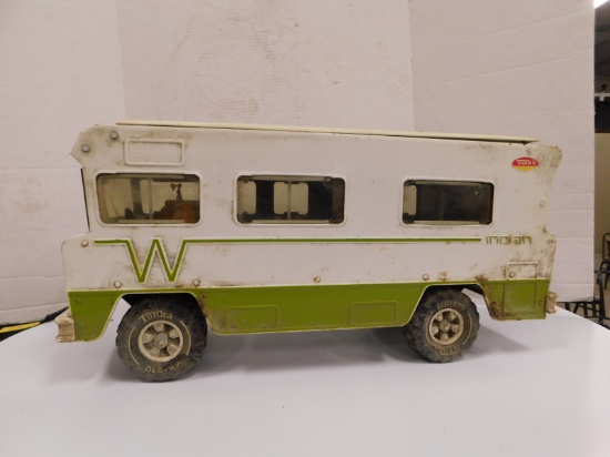 VINTAGE TONKA INDIAN TOY CAMPER