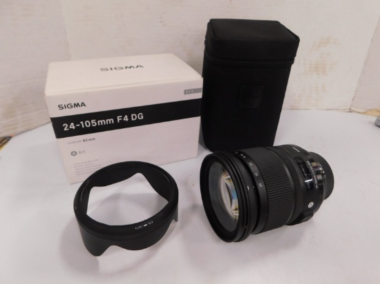 SIGMA 24-105mm  F 4 DG CAMERA LENS