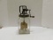 VINTAGE 4 QT GLASS BUTTER CHURN