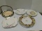 5 VINTAGE CHINA PLATES