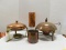 VINTAGE COOPER CHAFING DISHES WIITH COOPER CANISTERS