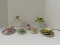 7 VINTAGE CHINA CUPS WITH SAUCERS