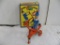 VINTAGE CLOWN RIDING SCOOTER TOY IN BOX