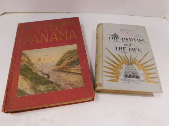 2 VINTAGE HARD BACK BOOKS