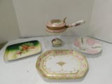 VINTAGE LOT OF CHINA PLATES AND CRUMBER