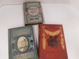 3 VINTAGE HARD BACK BOOKS