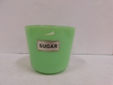 VINTAGE JADITE SUGAR BOWL