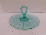 VINTAGE GLASS TIDBIT TRAY