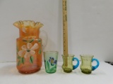 VINTAGE LOT OF MISC GLASS WARE