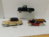 DIE CAST DANBURY MINT AND ERTL CARS