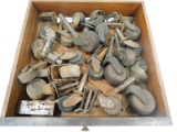 BOX  OF VINTAGE DRAWER PULLS