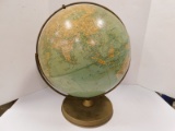 VINTAGE GLOBE OF EARTH WITH BASE