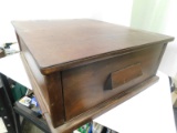 VINTAGE WOOD DRAWER CABINET