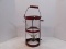 VINTAGE GLASS BOTTLE HOLDER