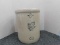 VINTAGE 8 GALLON WESTERN STONEWARE CROCK