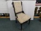 ANTIQUE UPHOLSTERED SIDE CHAIR