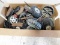 BOX OF BUDDY L & OTHER WHEELS, TIRES, AXLES