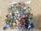 QUART BAG OF VINTAGE GALSS MARBLES